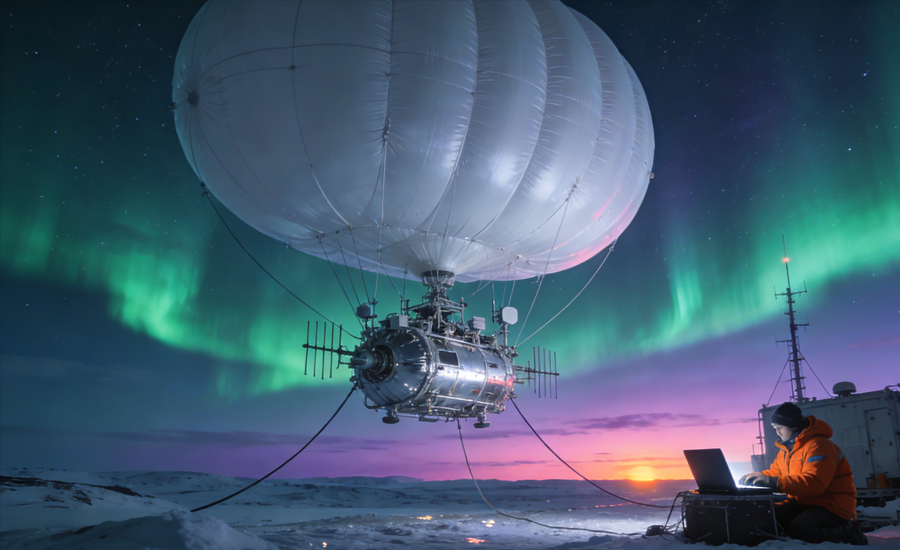 利用气象气球研究高纬度的宇宙射线