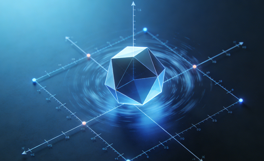 假设一定视角来研究确定多边形区域的方法